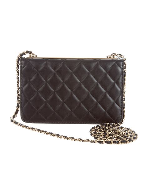 chanel wallet on chain trendy